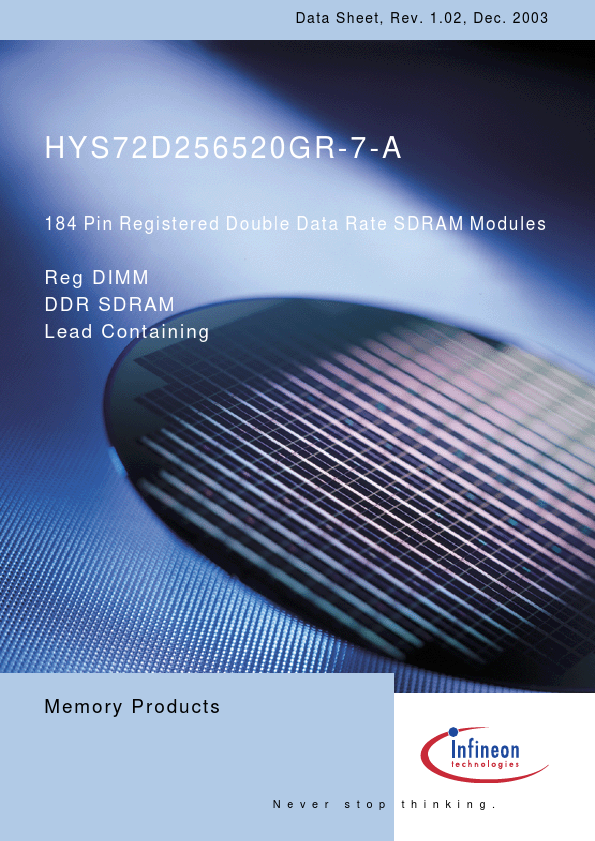 HYS72D256520GR-7-A Infineon
