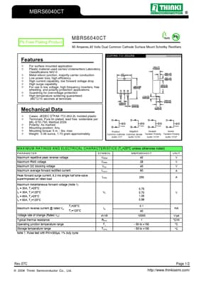 MBRS6040CT