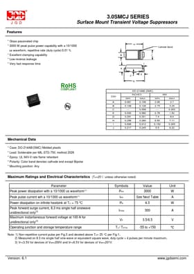 3.0SMCJ60CA