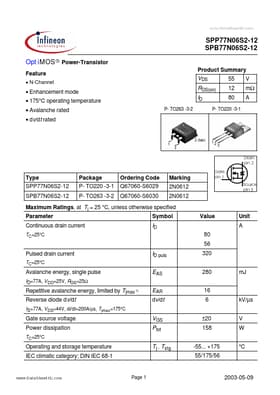 SPB77N06S2-12