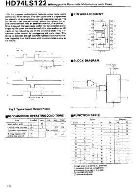 HD74LS122