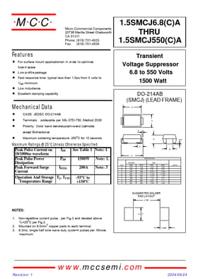 1.5SMCJ27A