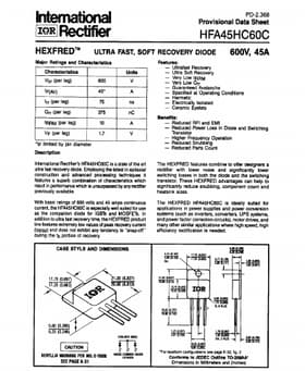 HFA45HC60C