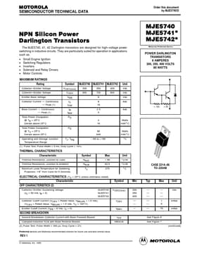 MJE5741