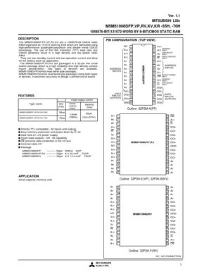 M5M51008KV-10LL