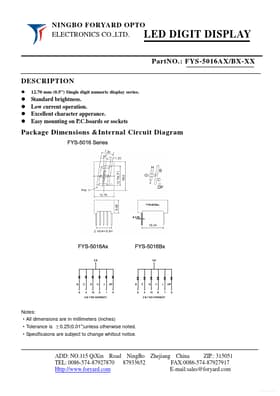 FYS-5016BX