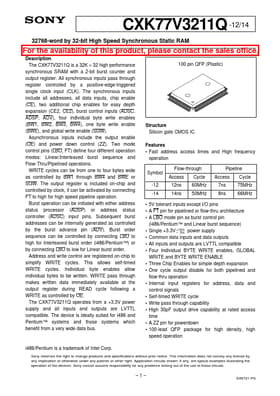 CXK77V3211Q-14