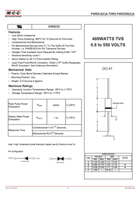 P4KE510CA