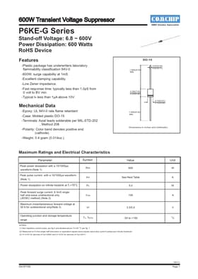 P6KE550C-G