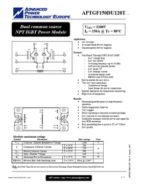 APTGF150DU120T