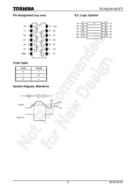 TC74LVX14F