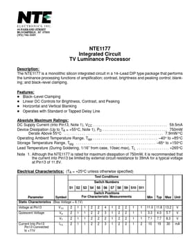 NTE1177