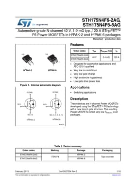 STH175N4F6-6AG