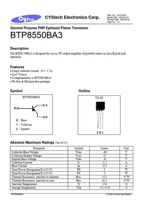 BTP8550BA3