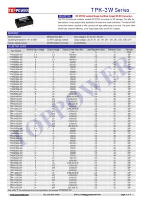 TPK1205DA-3W