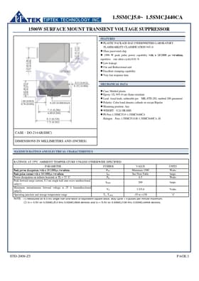 1.5SMCJ14A