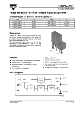 TSOP1733XG1