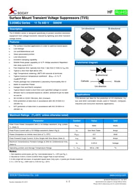 5.0SMDJ36CA