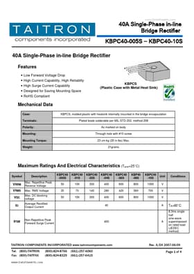 KBP40-01S