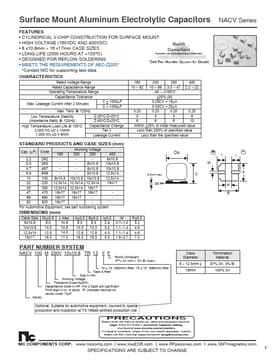 NACV330M250V16x17TR15F