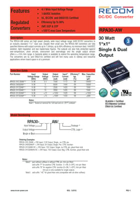 RPA30-2415SAW