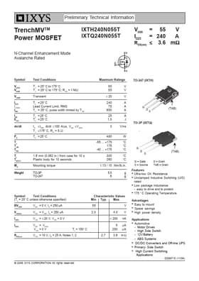 IXTQ240N055T