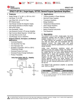 OPA2171-EP