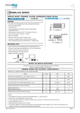 P4SMAJ160-AU