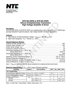 NTE188