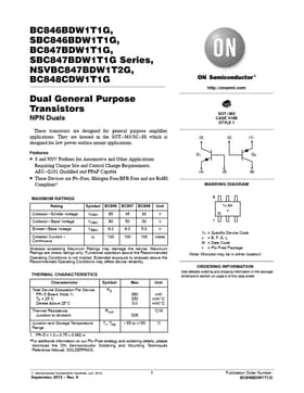 SBC846BDW1T1G