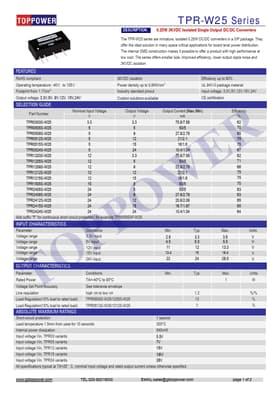 TPR0512S-W25