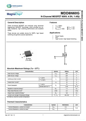 MDD6N60G