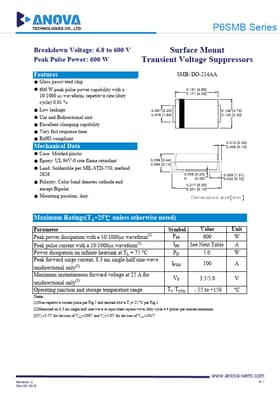 P6SMB20A