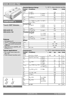 SKM200GAL176D