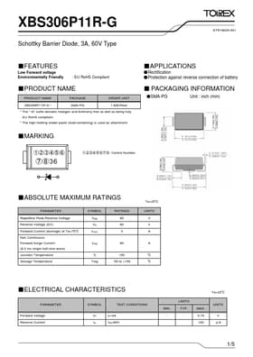 XBS306P11R-G