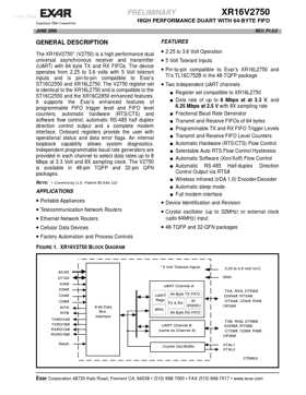 XR16V2750