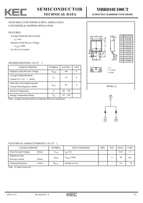 MBRD10U100CT