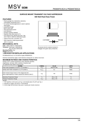 P6SMAF120CA