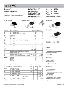 IXTI76N25T