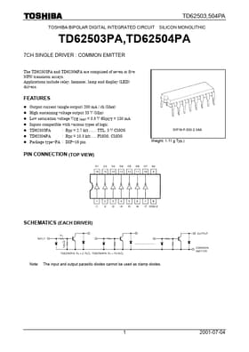 TD62504PA