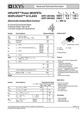 IXFR12N100Q