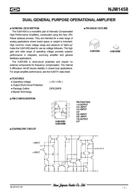 NJM1458D