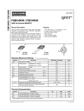 FQB14N30