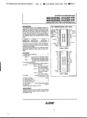 M34225M2-XXXSP