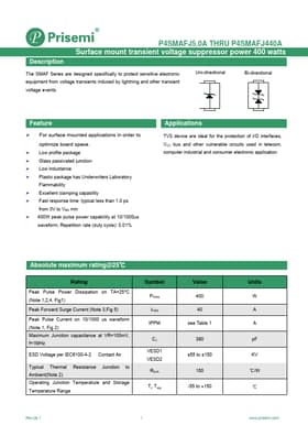 P4SMAFJ20A