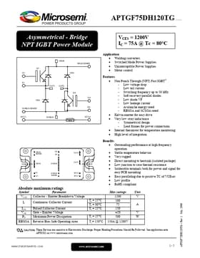 APTGF75DH120TG