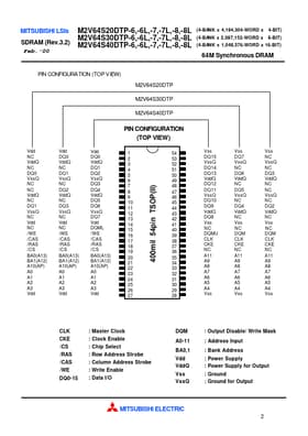 M2V64S30DTP-6