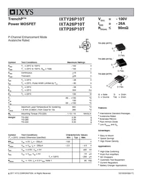 IXTP26P10T