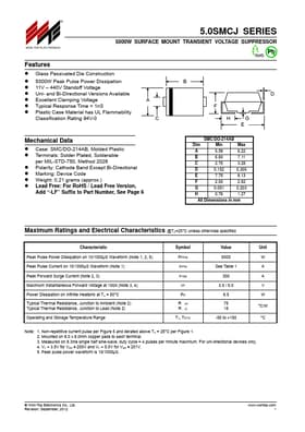 5.0SMCJ140CA