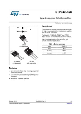 STPS40L45C